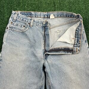 VTG Levi's 559 Red Tab Relaxed Straight Leg Jeans Mens 34x31" Blue Paper Tag 90s